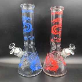 12 Dragon 9mm Glass Beaker