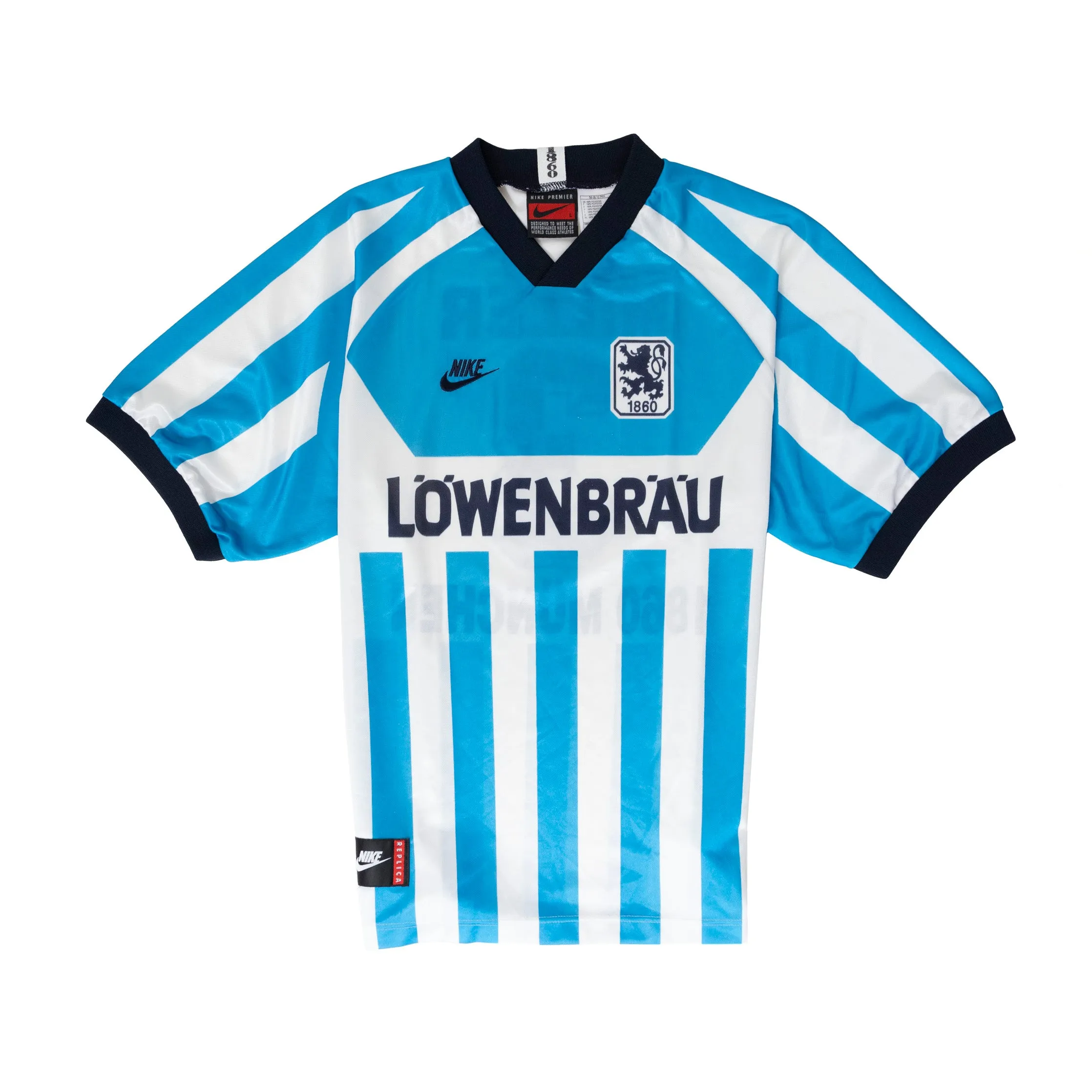 1995/96 1860 Munich 'Miller 3' Home Football Shirt