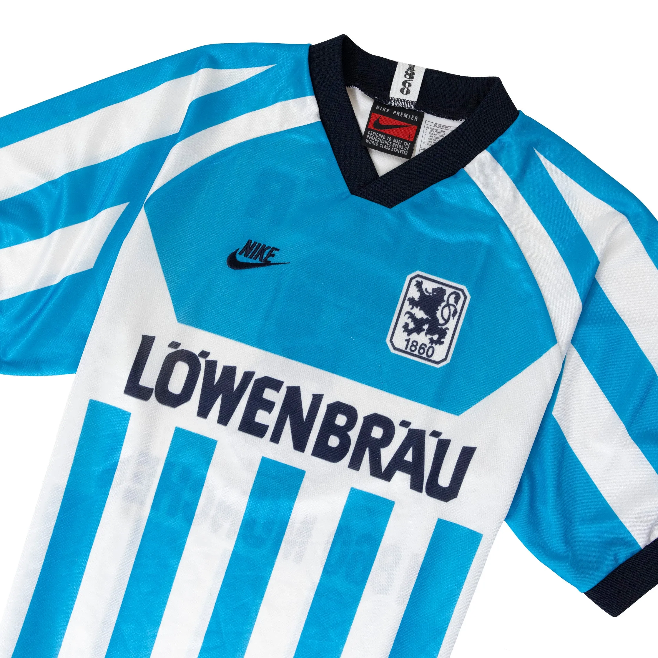 1995/96 1860 Munich 'Miller 3' Home Football Shirt