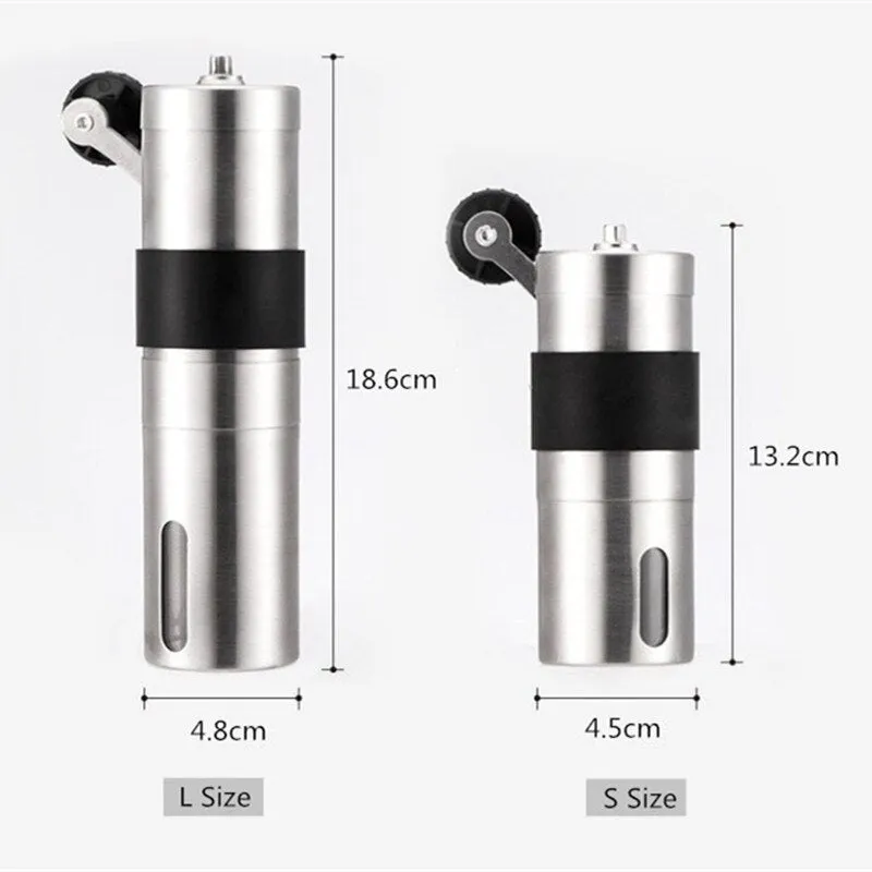 2 Size Manual Ceramic Coffee Grinder