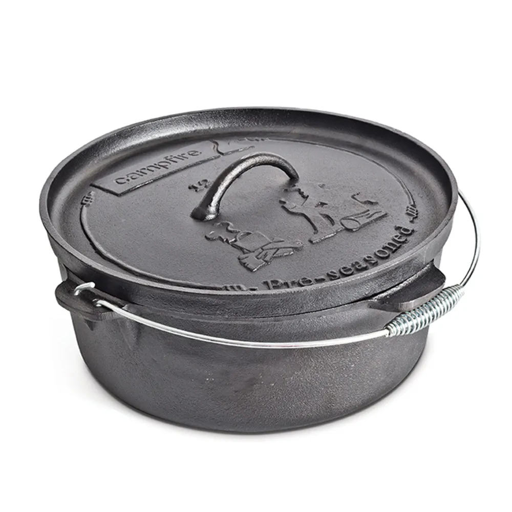 4.5qt Cast Iron Camp Oven