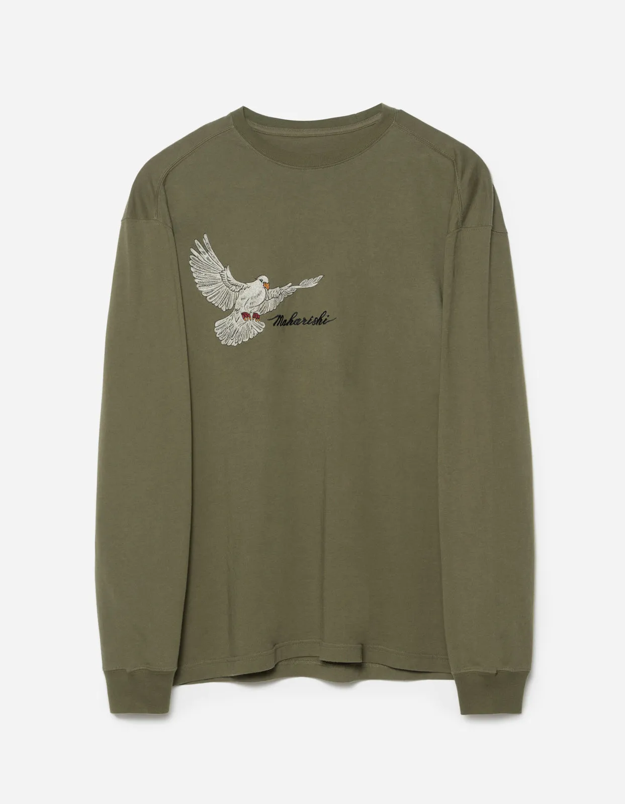 5316 Peace Mount Maha L/S T-Shirt Olive OG-107F