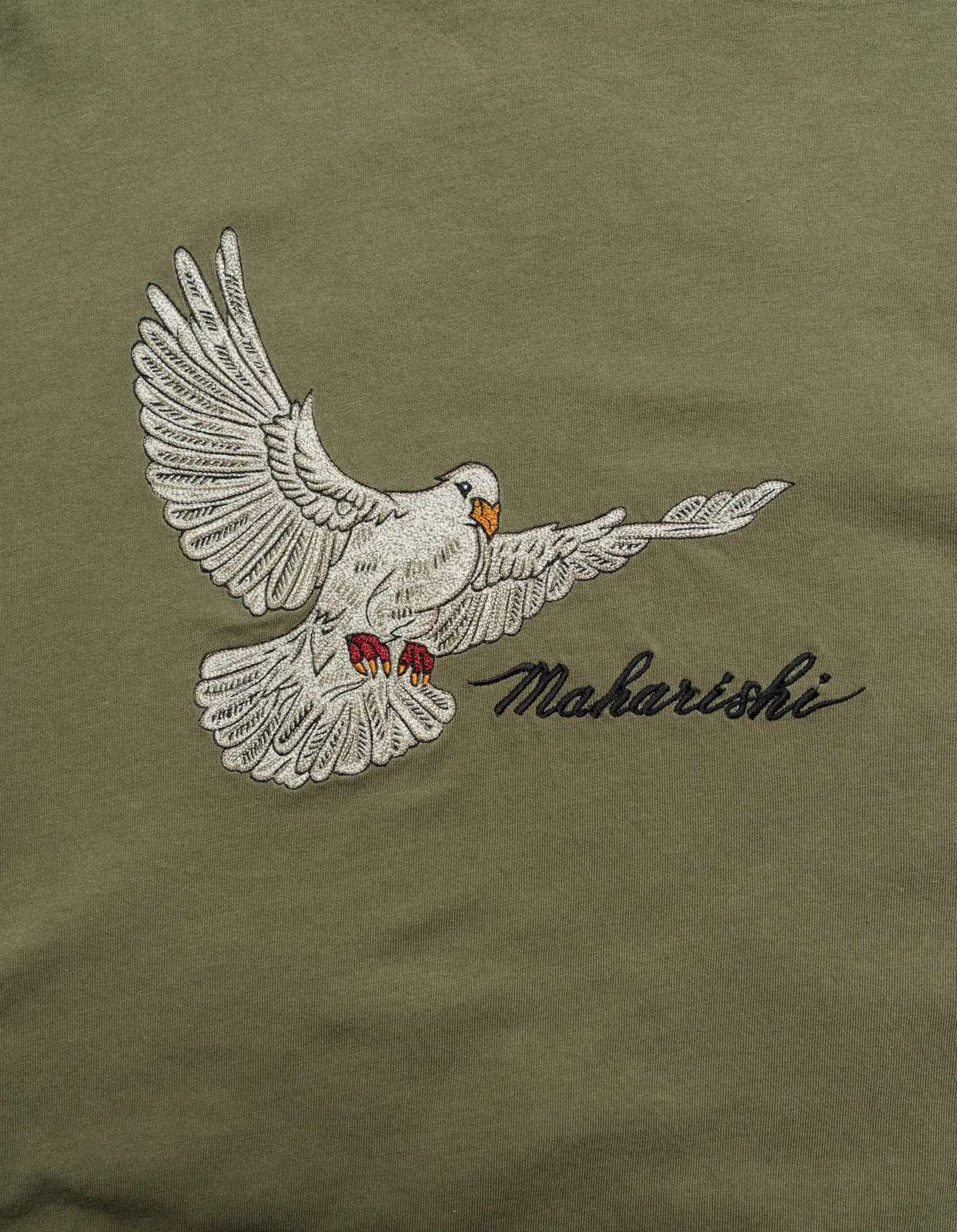 5316 Peace Mount Maha L/S T-Shirt Olive OG-107F