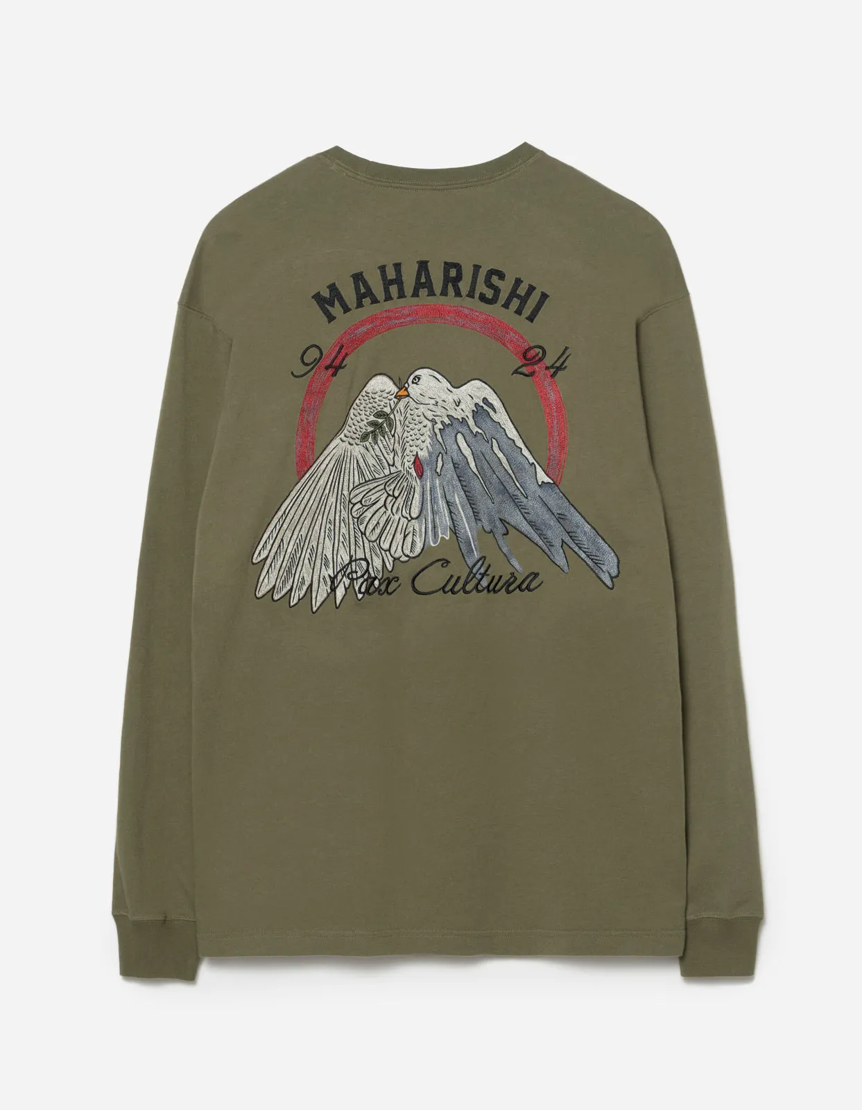 5316 Peace Mount Maha L/S T-Shirt Olive OG-107F