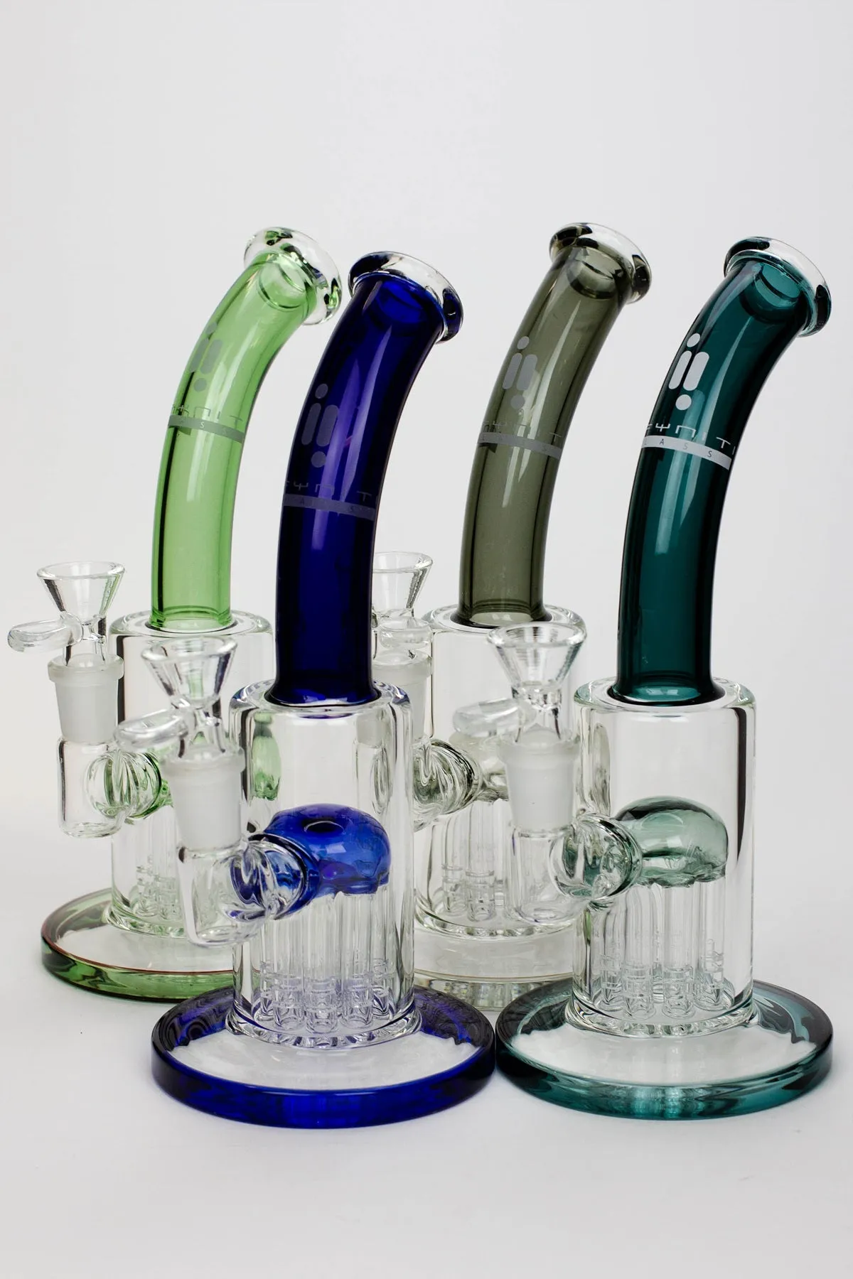 9" Infyniti glass 2-in-1 tree-arm diffuser bubbler