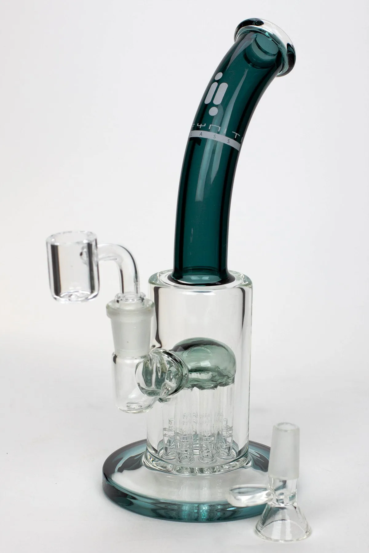 9" Infyniti glass 2-in-1 tree-arm diffuser bubbler