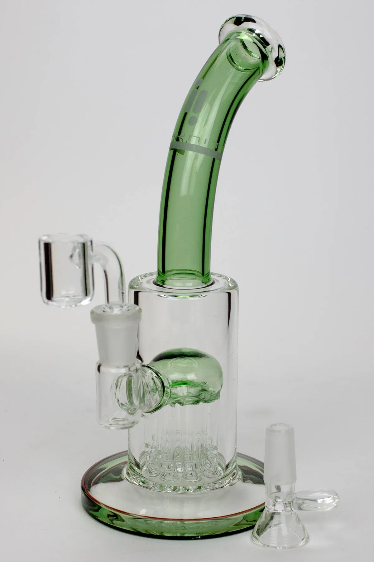 9" Infyniti glass 2-in-1 tree-arm diffuser bubbler