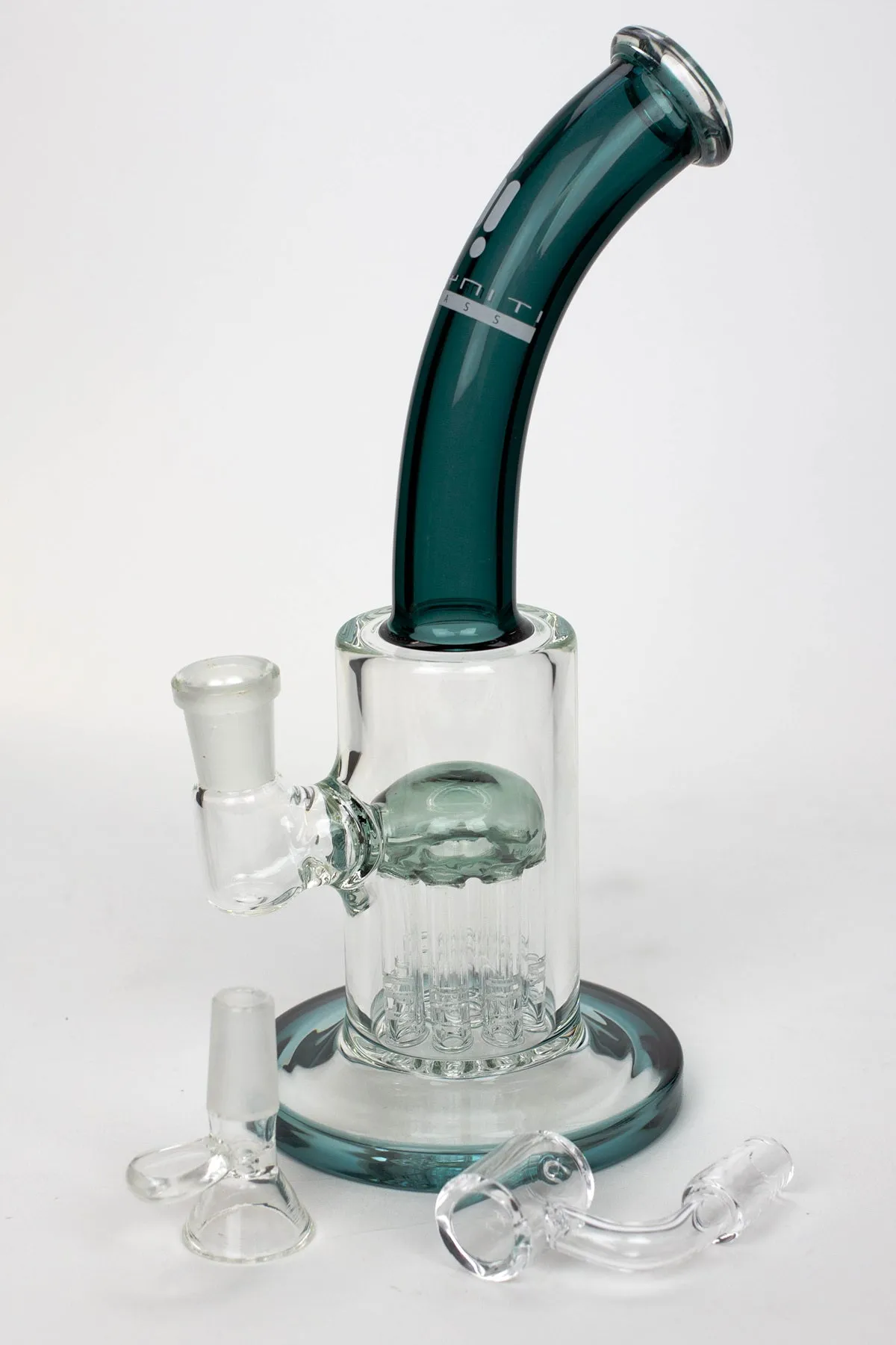 9" Infyniti glass 2-in-1 tree-arm diffuser bubbler