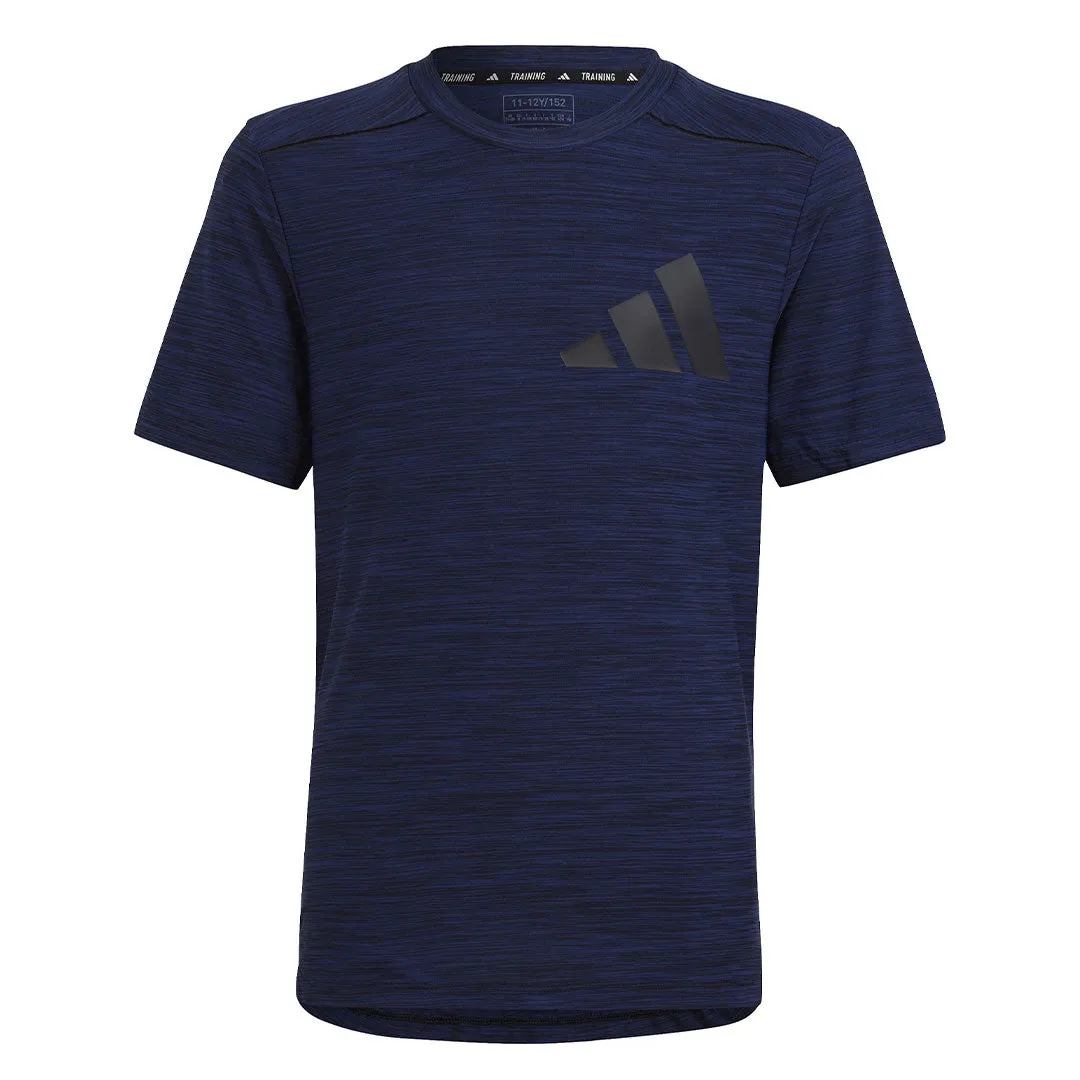 adidas - Kids' (Junior) Aeroready Heather T-Shirt (IA4616)