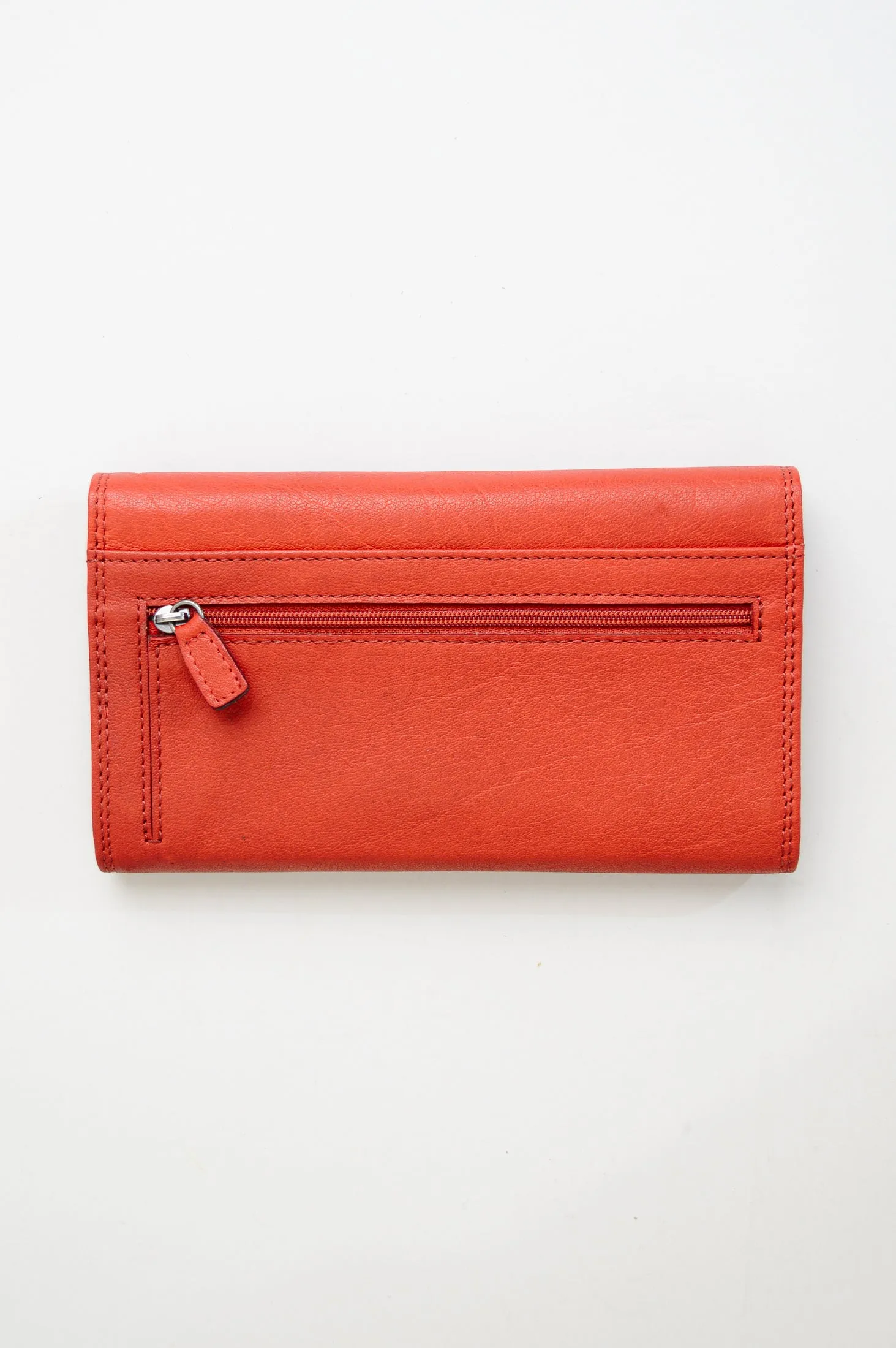 Adrian Klis 105 Ladies Wallet, Red, Leather