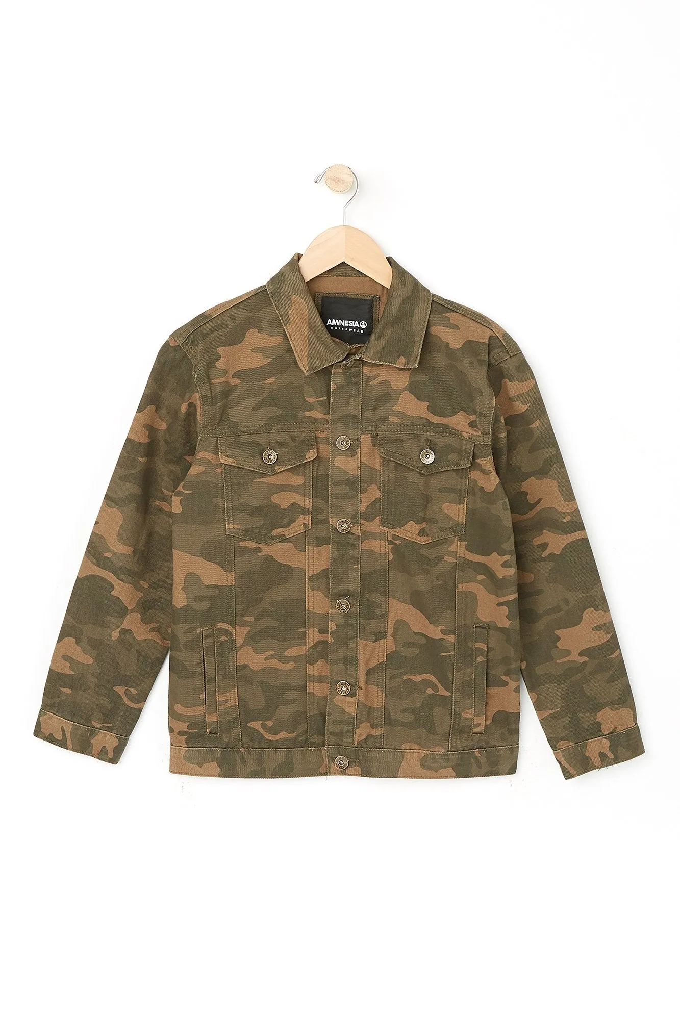 Amnesia Youth Camo Jacket