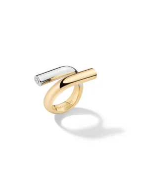 Ana Two-Tone Ring Size 7