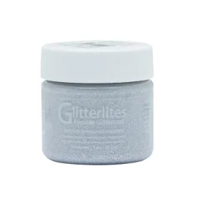 Angelus Glitter Leather Paint - Silver Spark 132