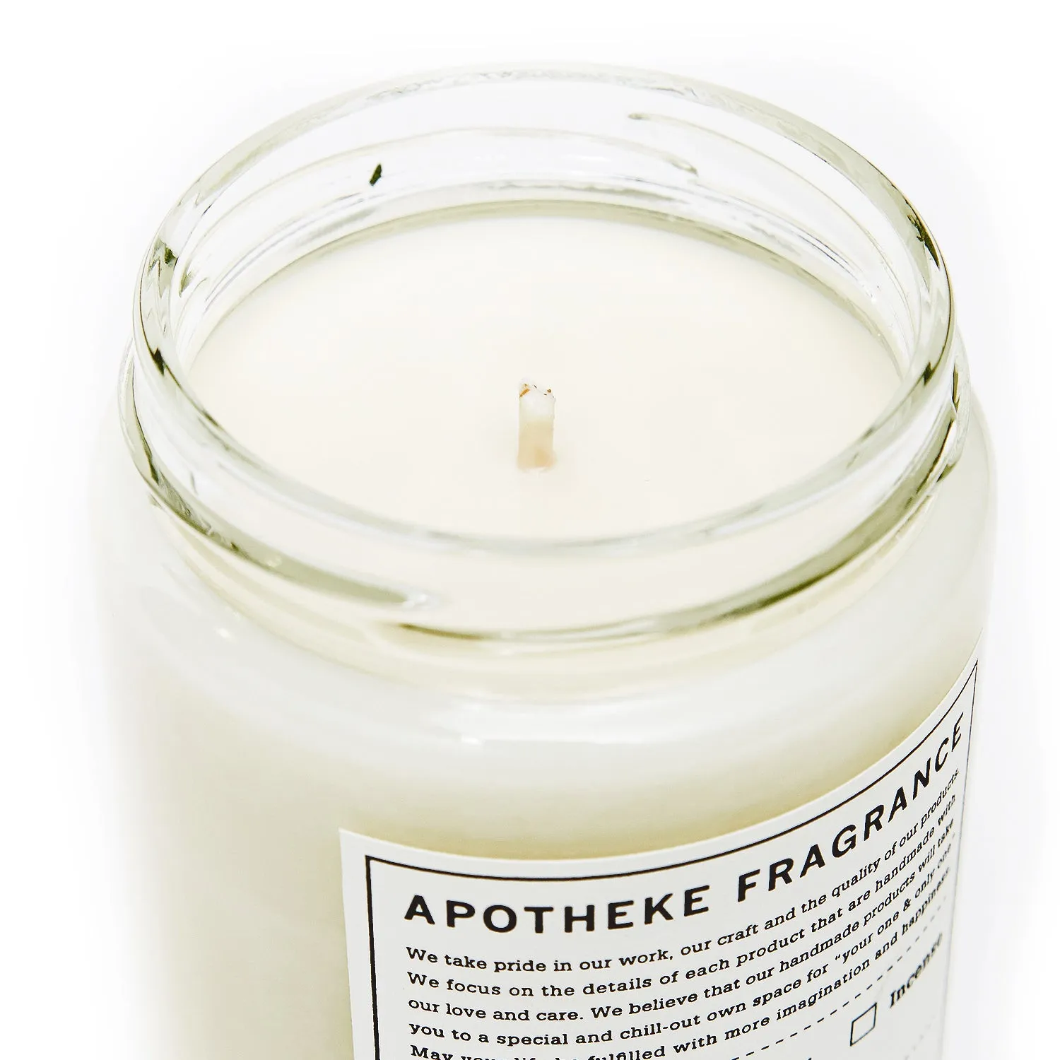 Apotheke Fragrance Glass Jar Candle "Very Special"