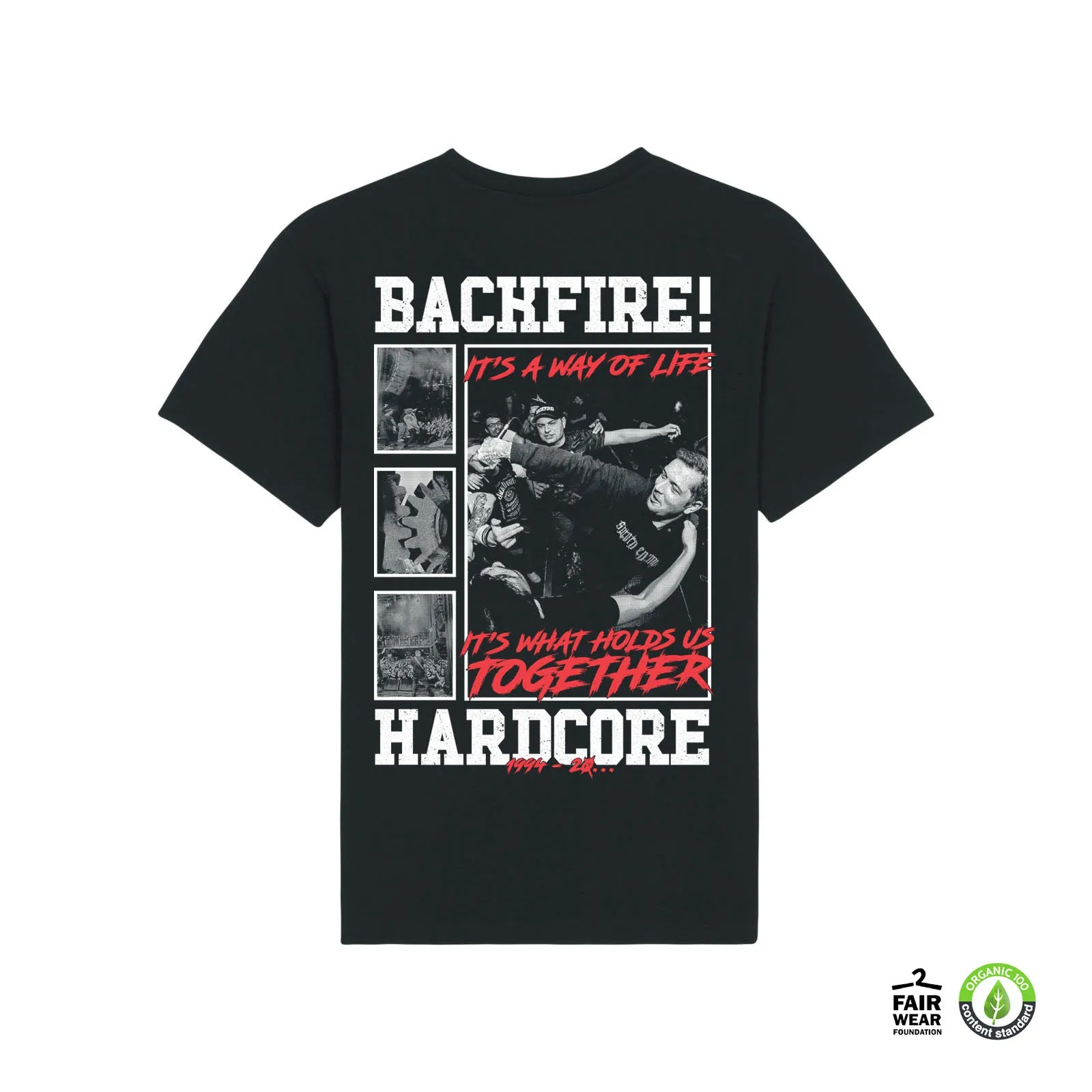 Backfire! What holds us Together (Black /Organic Cotton)