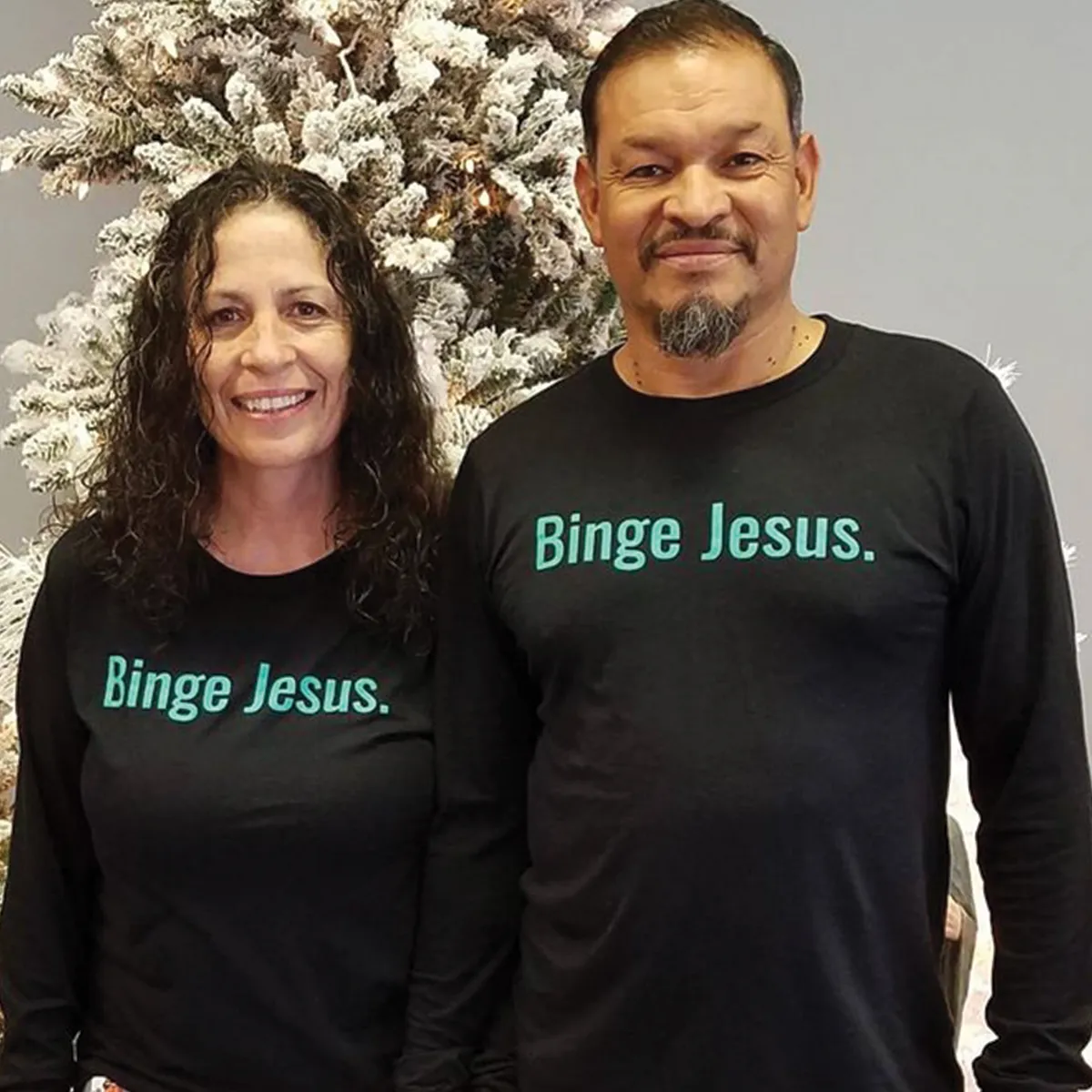 Binge Jesus Long Sleeve Shirt