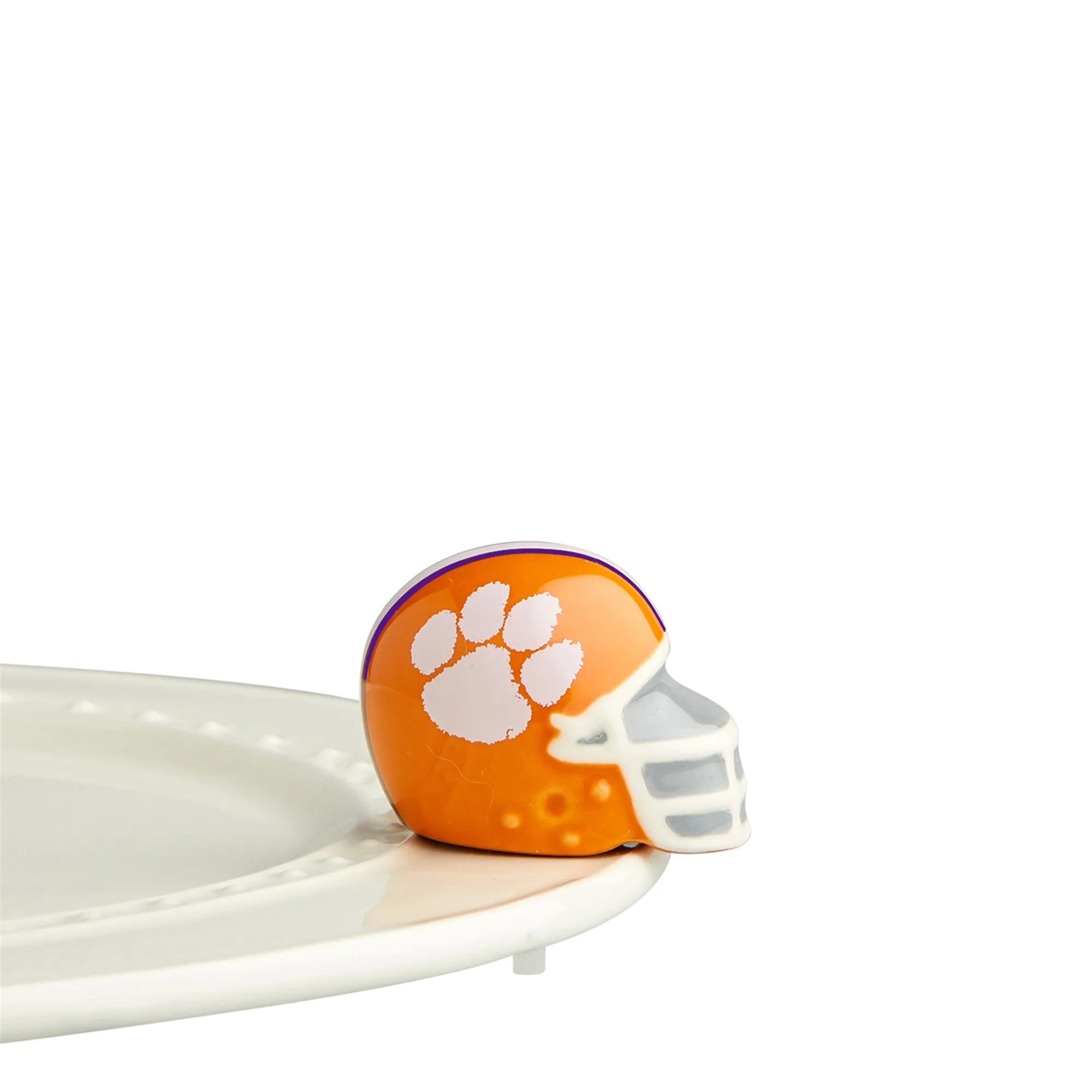 Clemson Helmet Mini by Nora Fleming