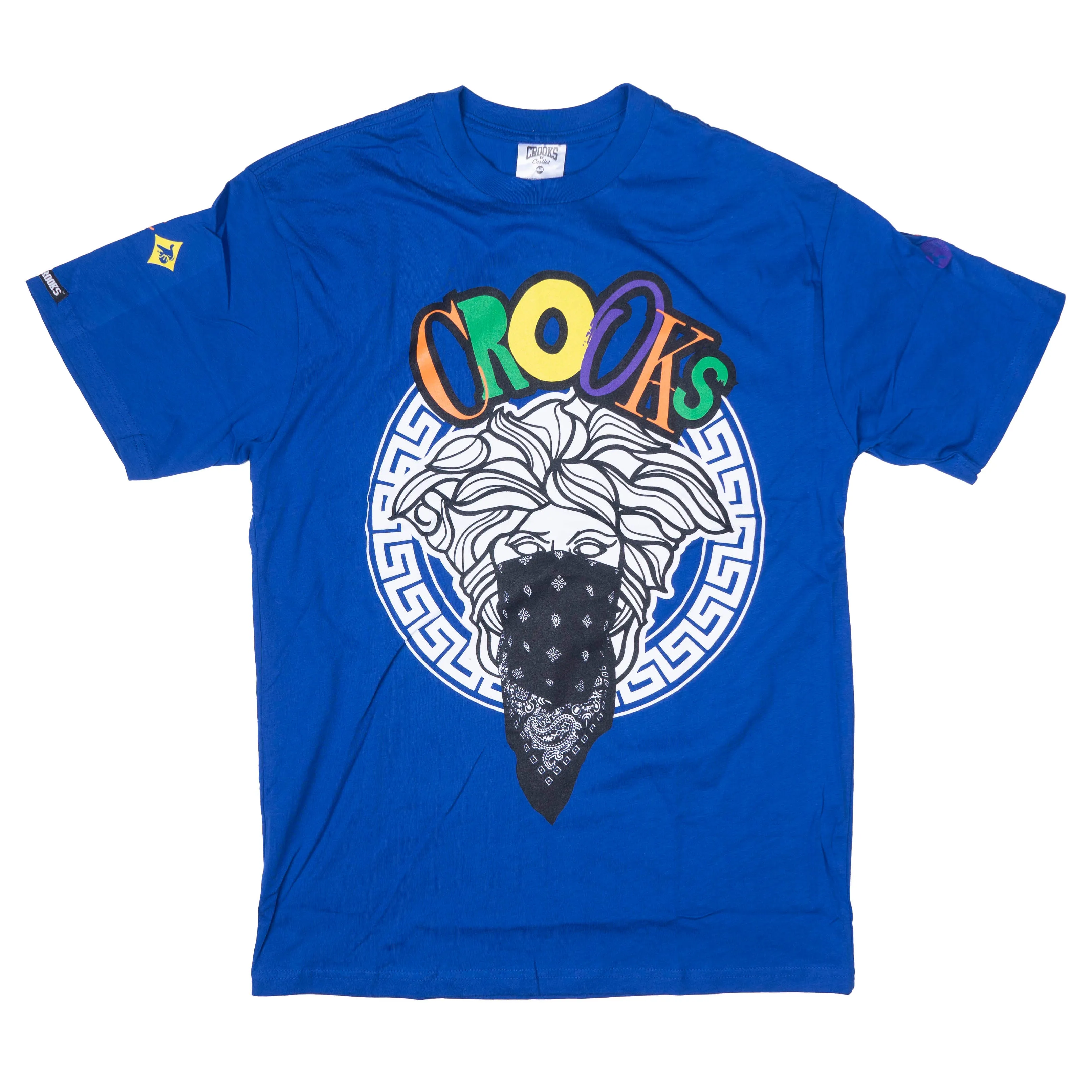 CROOKS & CASTLES GRAPHIC T-SHIRT ROYAL - QS210746