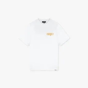 CROYEZ EAGLE T-SHIRT V2 - WHITE/ORANGE