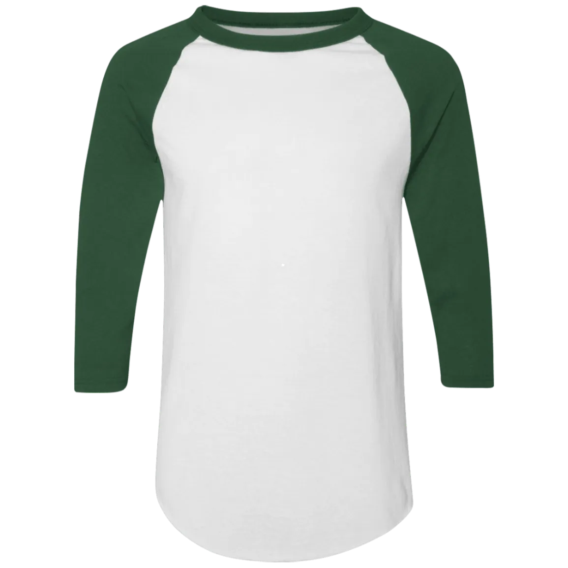 Customizable 3/4 Sleeve Raglan Holiday T-shirts