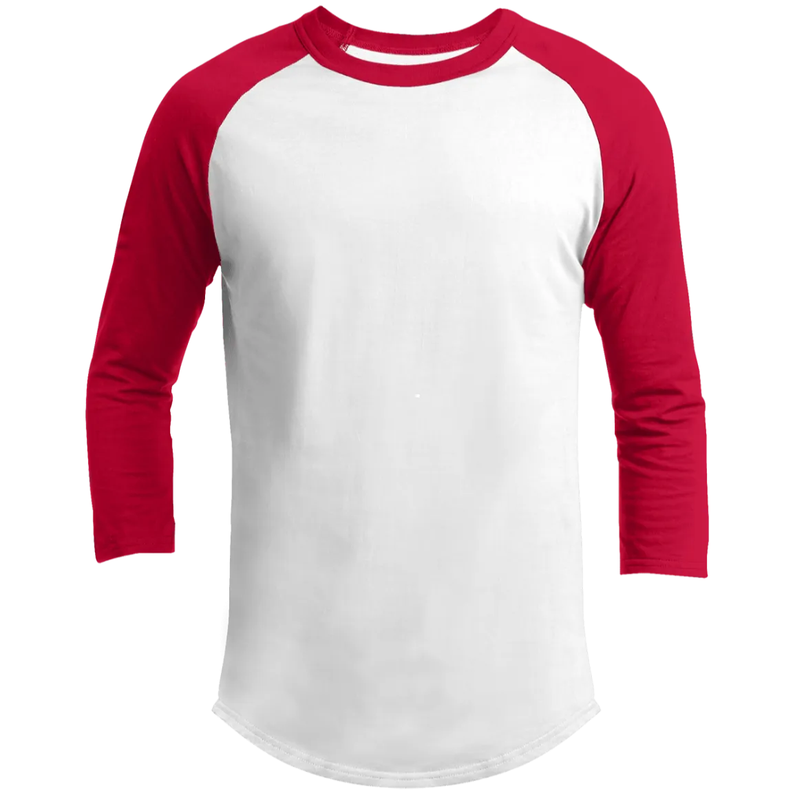 Customizable 3/4 Sleeve Raglan Holiday T-shirts