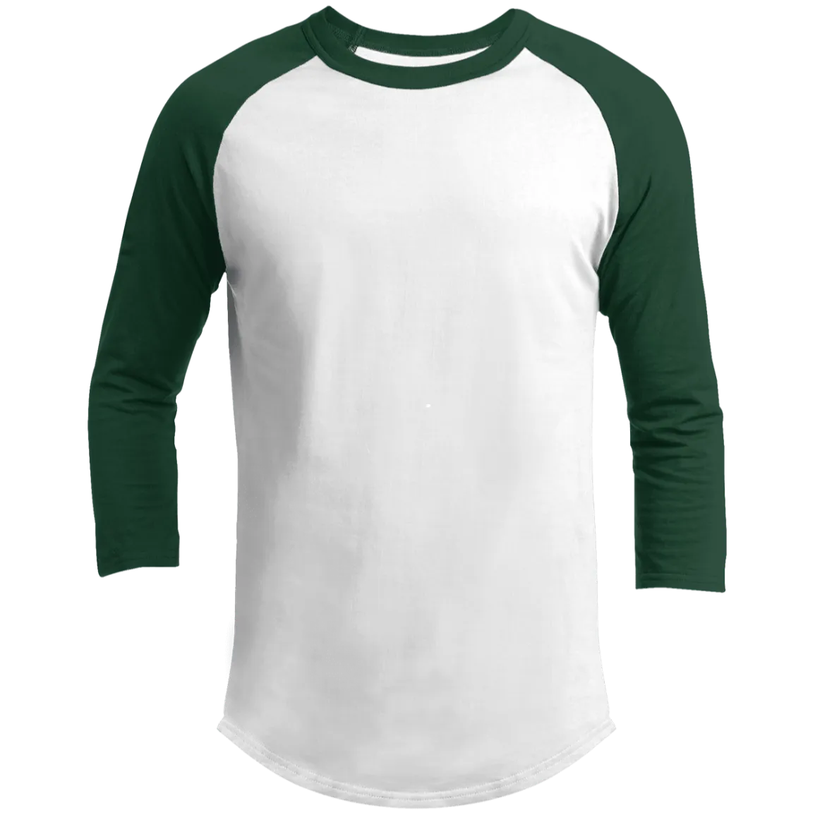 Customizable 3/4 Sleeve Raglan Holiday T-shirts