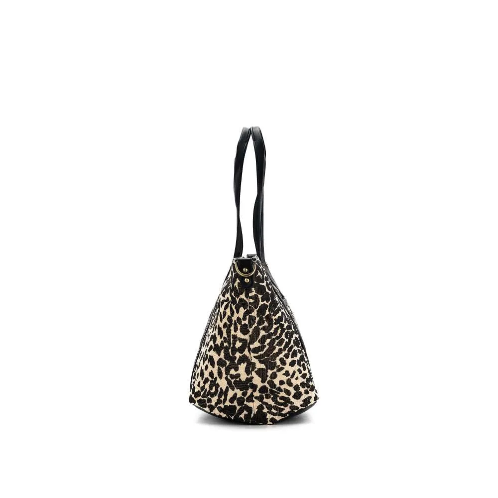 Donatella Leopard Bag