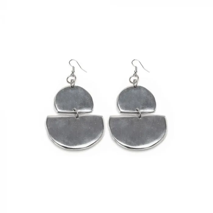 Earrings 2 Half Moon AL17371