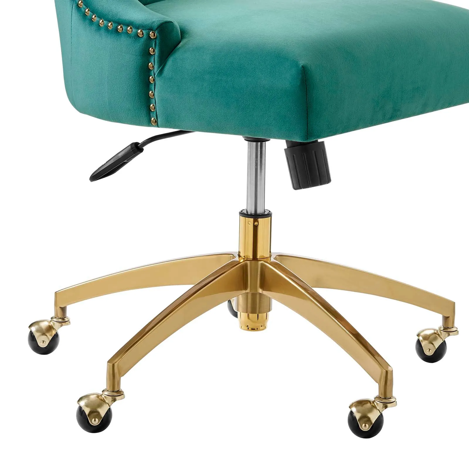 Empower Channel Tufted Performance Velvet Office Chair