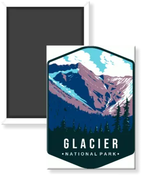 Glacier National Park Magnet