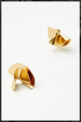 Gold Blanco Mini Earrings | Quick Shipping