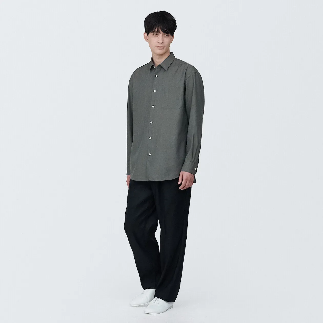 Hemp Blend Long Sleeve Shirt