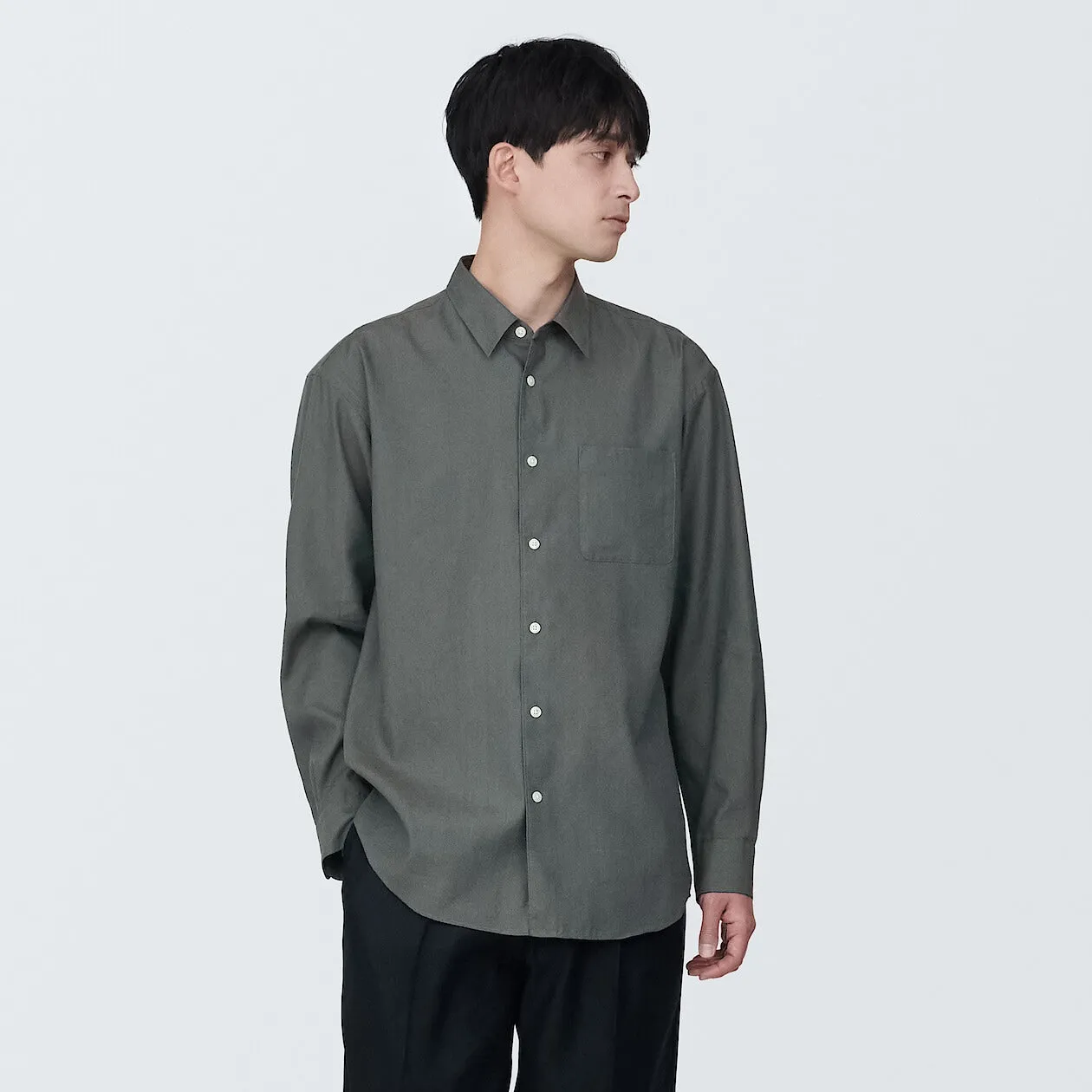 Hemp Blend Long Sleeve Shirt