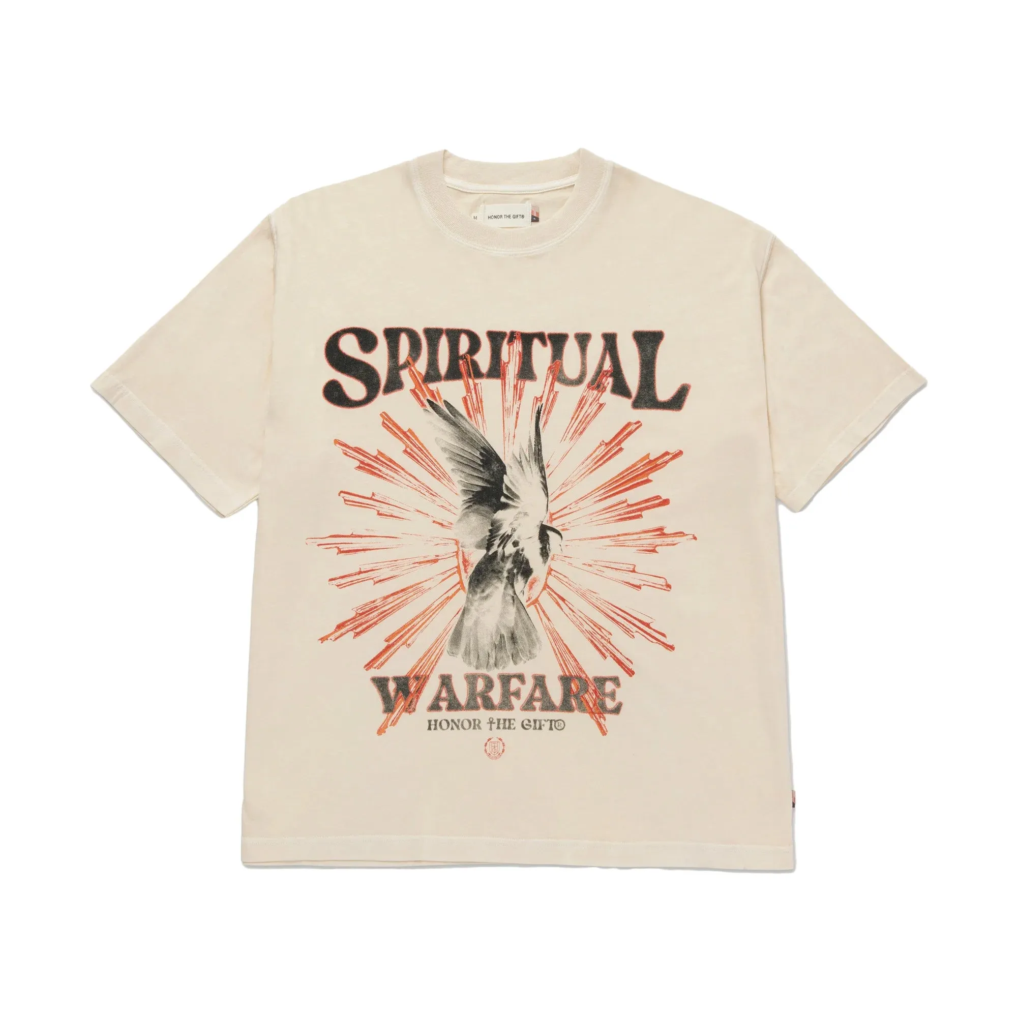 Honor The Gift Spiritual Conflict SS Tee 'Bone'