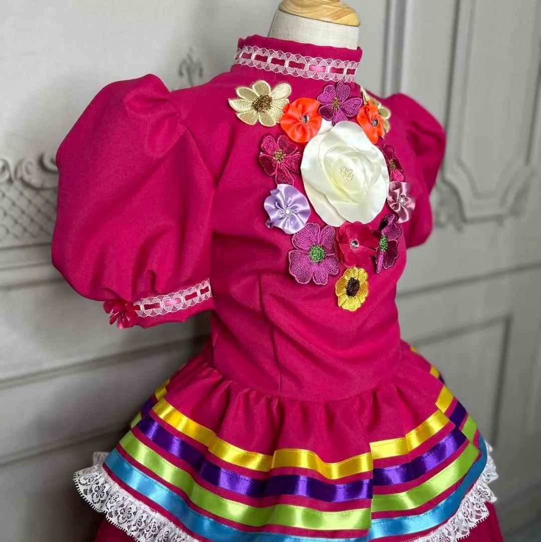 Jalisco Dress for Girls - Victorian Tail