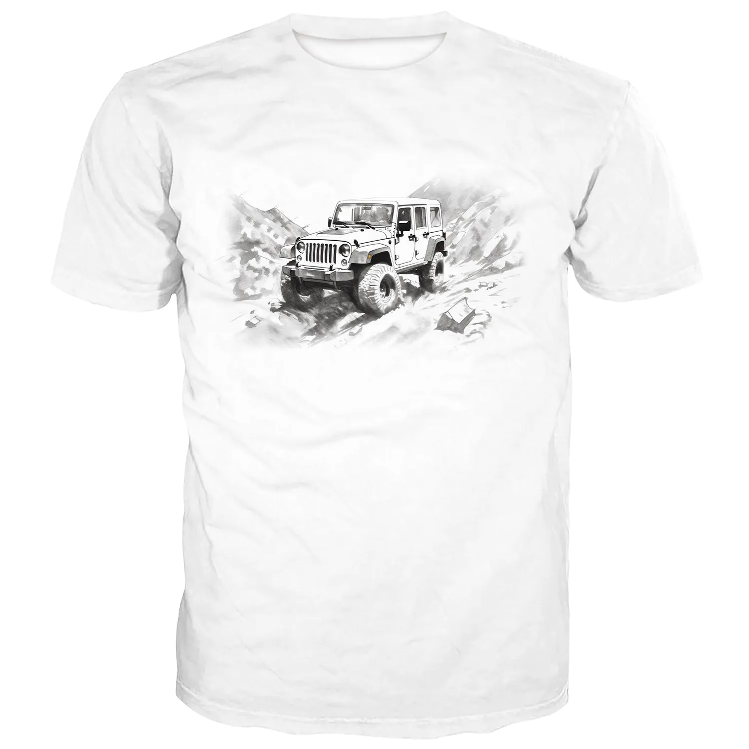 Jeep Sketch - Multiple Designs T-Shirt