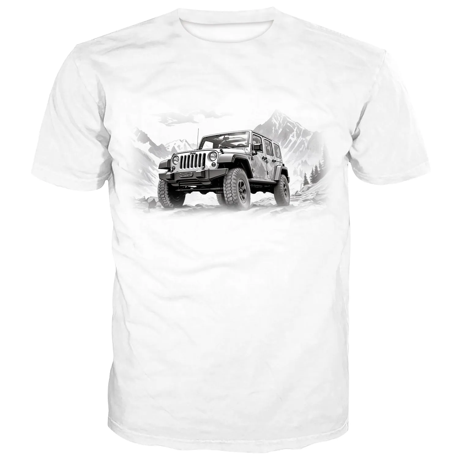 Jeep Sketch - Multiple Designs T-Shirt