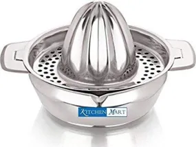 Kitchen Mart Citrus Squeezer Stainless Steel Hand Juicer