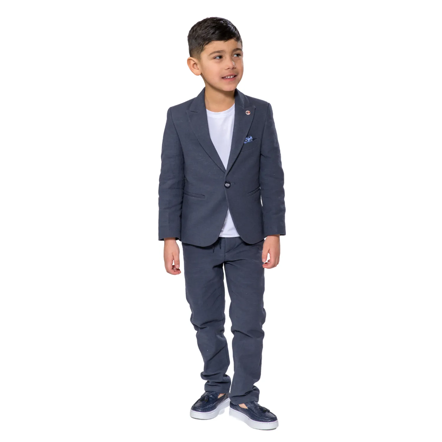 Linen Leo Boys Cool Suit