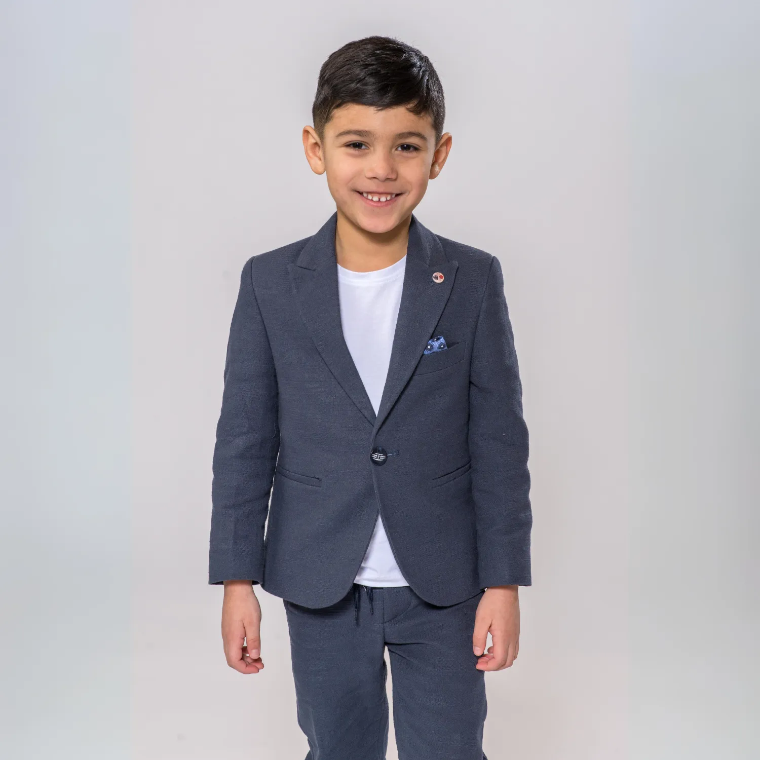 Linen Leo Boys Cool Suit