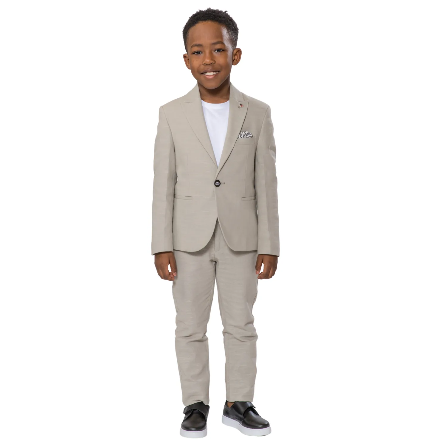 Linen Leo Boys Cool Suit