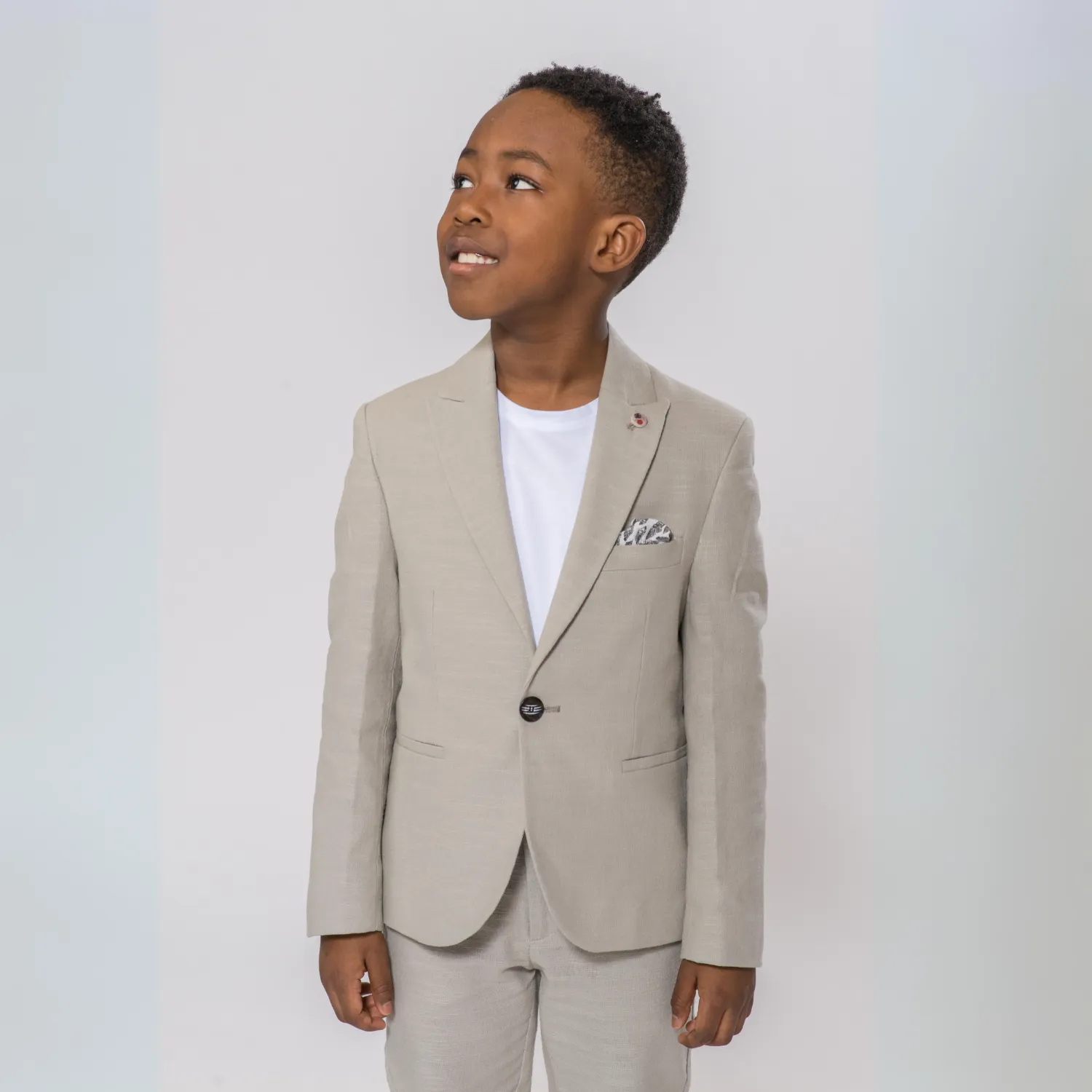 Linen Leo Boys Cool Suit