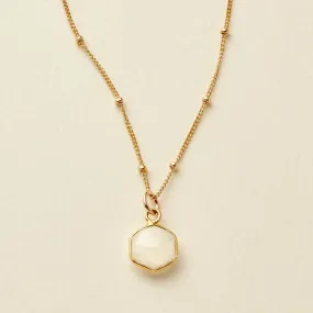 Made by Mary Necklace in Moonstone