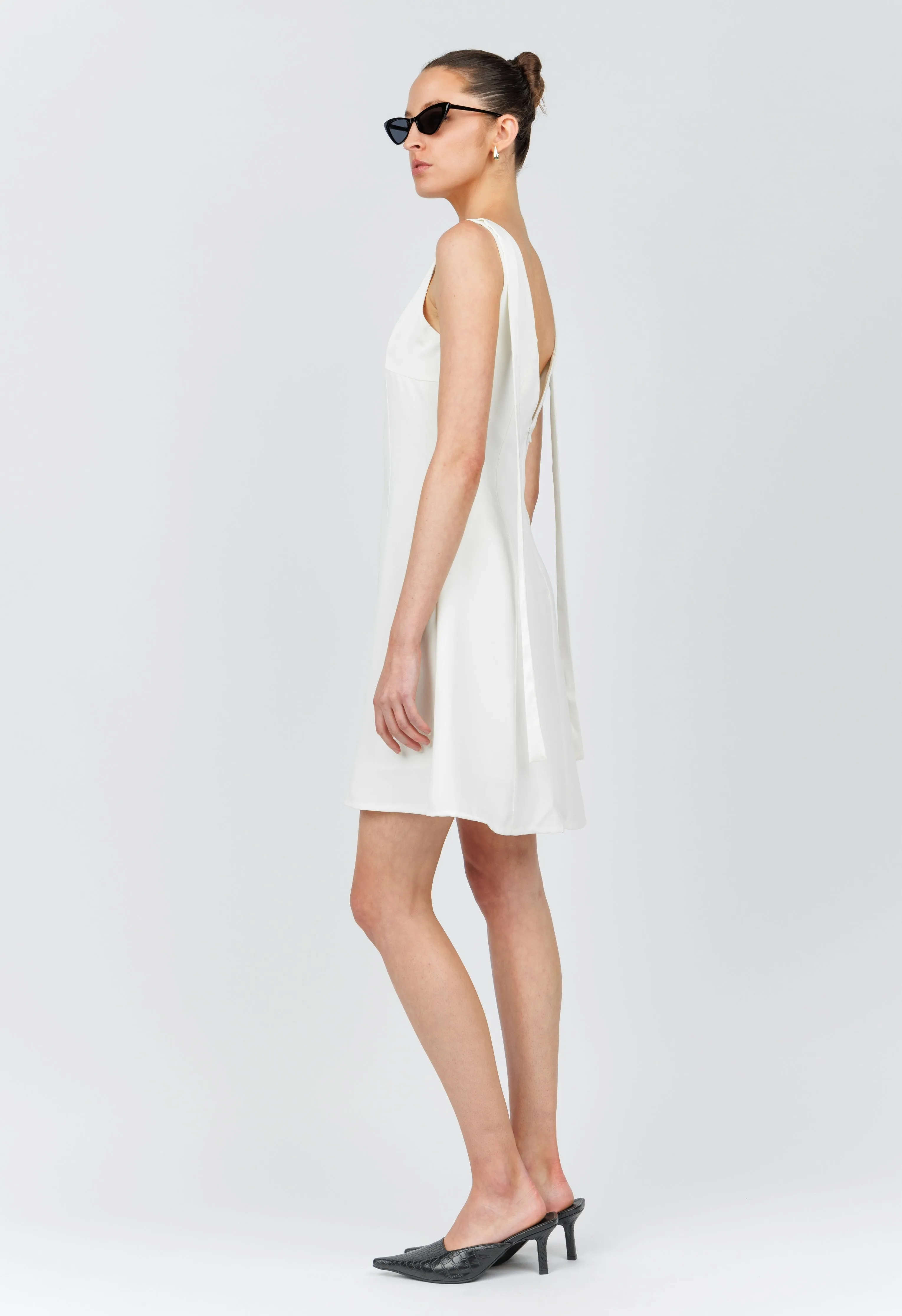 Marilyn Dress in Ivory