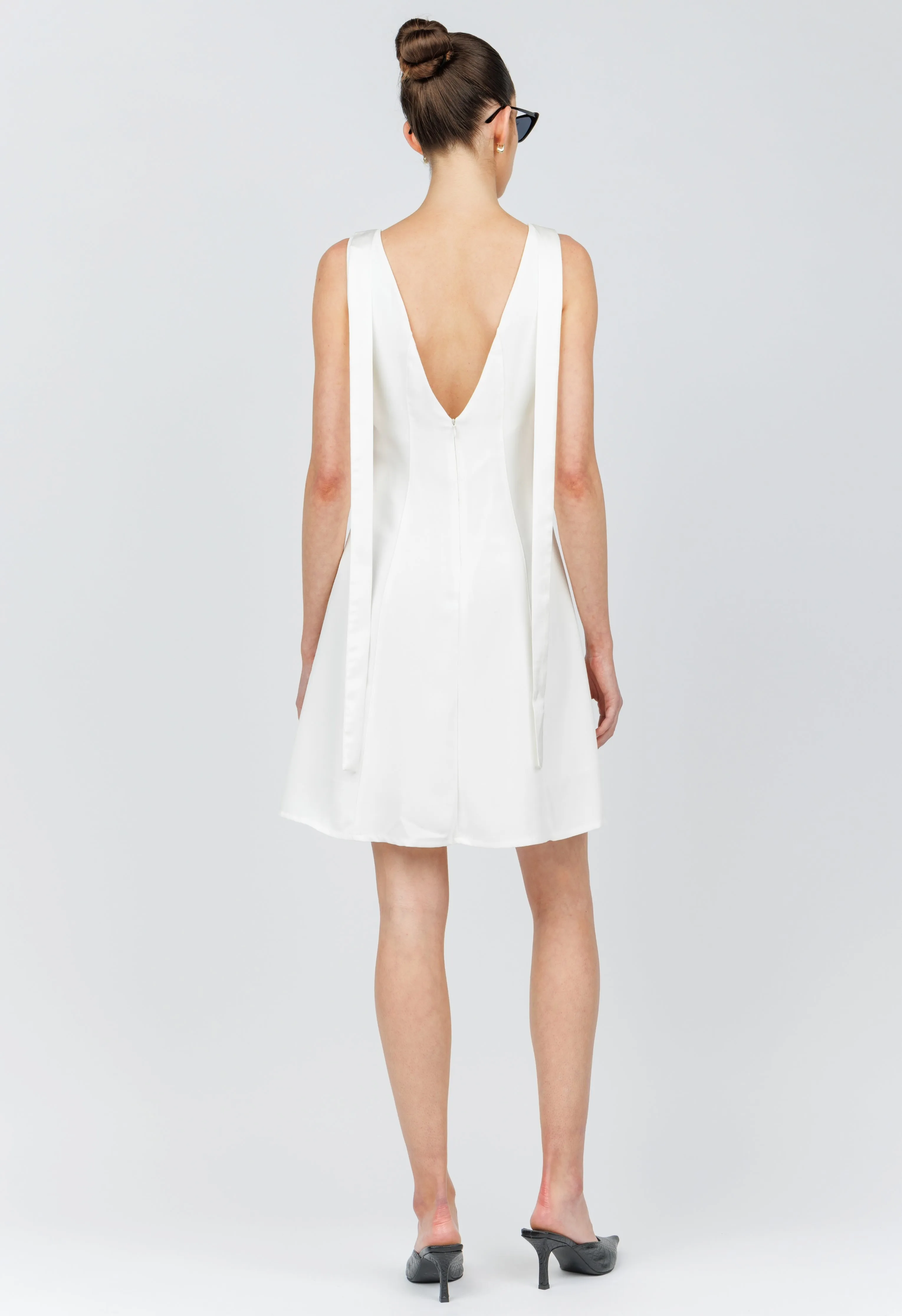 Marilyn Dress in Ivory