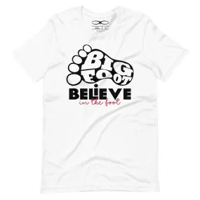 Men's Bigfoot Believe In The Foot Graphic T-shirt