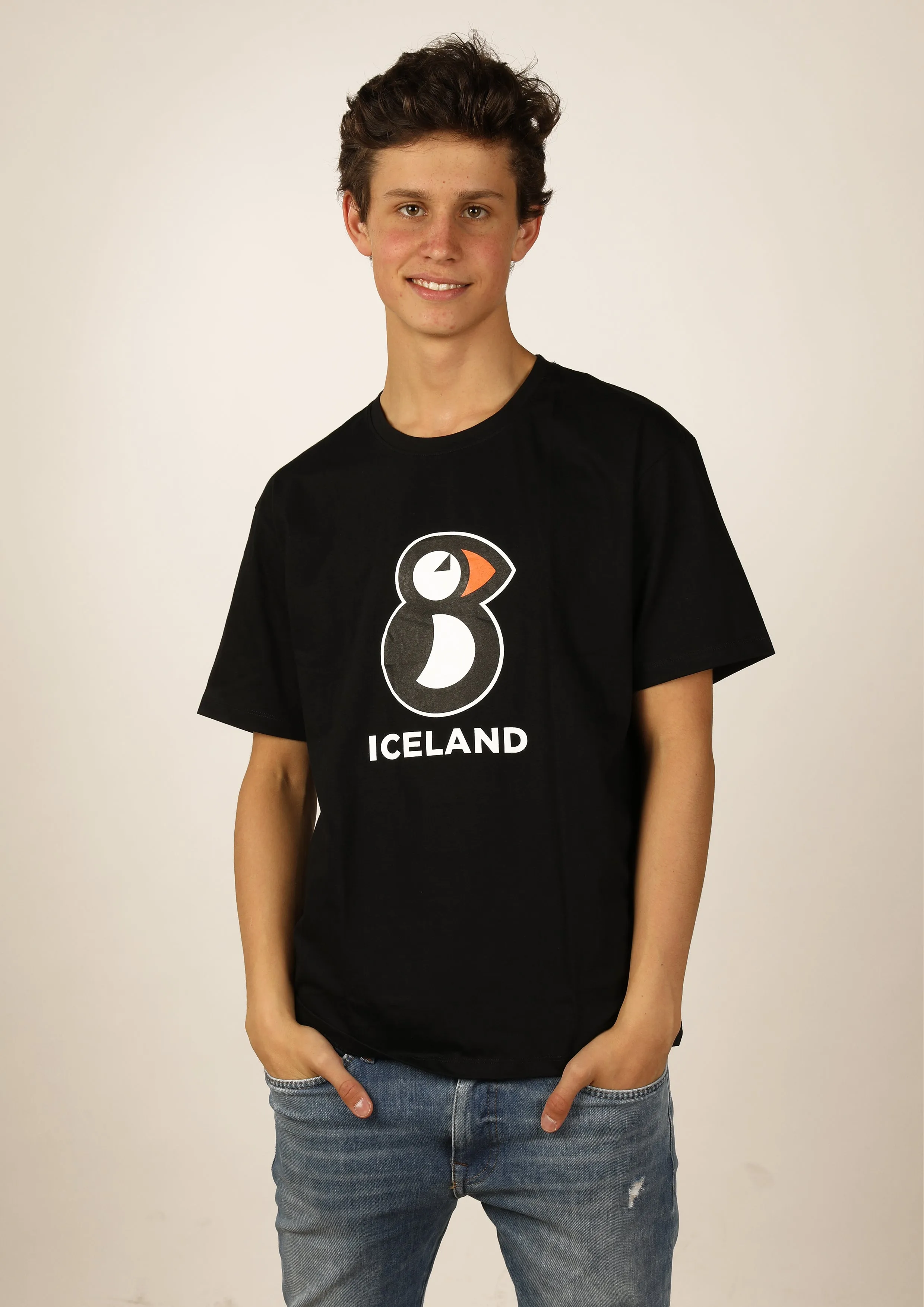 Men's Iceland T-shirt Puffin