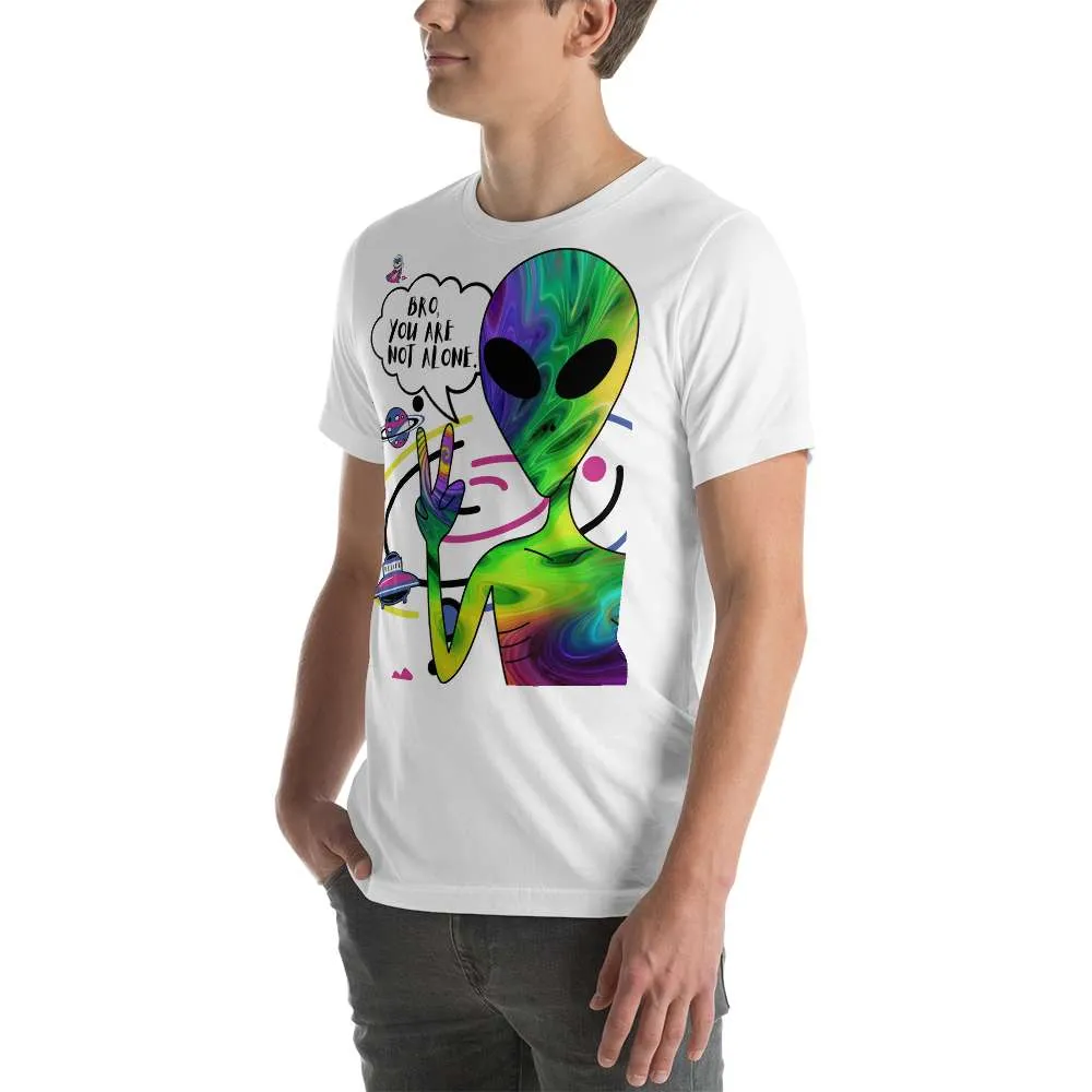 Men's Peace Alien Graphic Tee