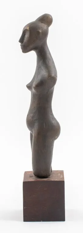 Modern Bronze Female Nude Sculpture