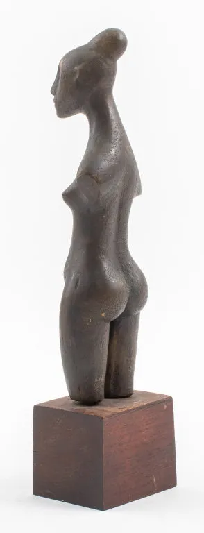 Modern Bronze Female Nude Sculpture